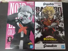 超話題　僕のヒーローアカデミア　フィギュア　トガヒミコ　爆豪勝己　2点セット