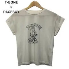 ティーボーン × ペイジボーイ コラボレーション 半袖Tシャツ クルーネック