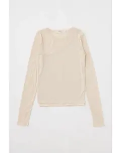 LAYERED LIKE SHEER トップス