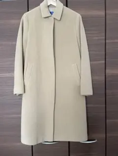 バーバリーブルーレーベルのアンゴラコート
