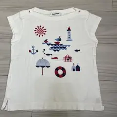 familiar 海のテーマ Tシャツ 120㎝