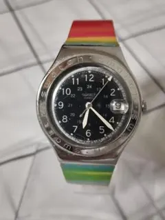 稼働品　Swatch IRONY V8　SWISS　MADE クォーツ 腕時計のサムネイル