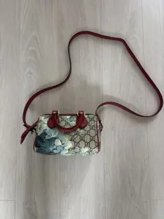 GUCCI GGスプリーム フローラル ミニボストン ショルダーバッグのサムネイル