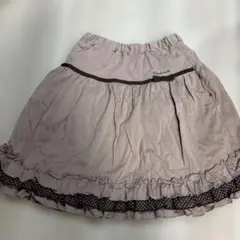 pom ponette ブラウンスカート140サイズ