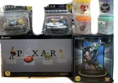 ピクサー8点セット Pixar 一番くじ カーズ レミー トイストーリー