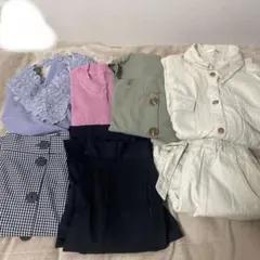 レディース服まとめ売り　7点　Mサイズ　シンプル　カジュアル 春服　夏服