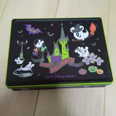 ディズニーリゾート　ハロウィン　クッキー　缶のみ