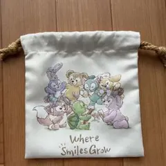 ディズニーシー　Duffy and Friends 巾着袋