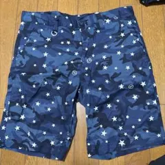 ユニフォームエクスペリメントカモフラ 星柄 ショートパンツ ネイビーサイズ2のサムネイル