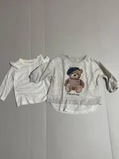 西松屋　カットソー 70-80 2枚セット