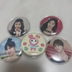 TWICE もも MOMO 缶バッジセット 5個 まとめ売り