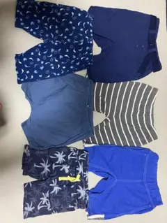 男の子 90 夏パンツ 半ズボン 6枚セット 保育園 着替え