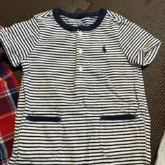 最終値下げ！ラルフローレンロンパースボーダー1枚　12M 80cm