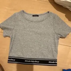 ショート丈 トップス