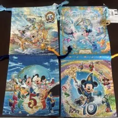 東京ディズニーシー　周年巾着　まとめ売り