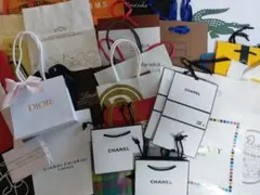 まとめ売り 45点 紙袋 ショッパー ギフトボックス 小さめサイズ