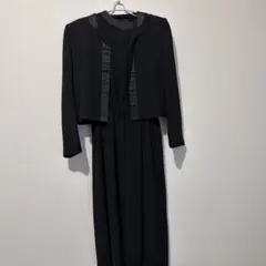 LOVE LWSONラブリエゾン　フォーマル　喪服ワンピーススーツ　セット　絹