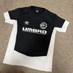 UMBRO アンブロ 半袖 プラクティスシャツ ブラック ホワイト　150㎝のサムネイル