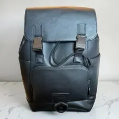 保管のみ☆COACH レザー リュック ブラック バックパックのサムネイル