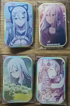 プロセカ 宵崎奏 スクエア缶バッジ 4点セット