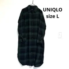 ロングワンピース シャツ