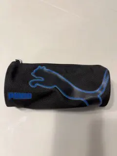 PUMA 筆箱 黒/青　円筒形のサムネイル