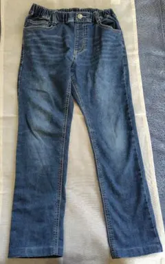 branshes ストレートデニムパンツ 150 ストレッチ ブランシェス