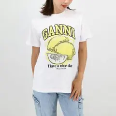 GANNI LEMON RELAXED TSHIRTのサムネイル