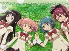 魔法少女まどか☆マギカ まどか/ほむら/さやか/杏子 A4クリアファイル