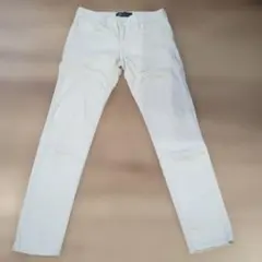 【GAP】ストレッチ デニム パンツ 白 140cm