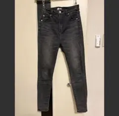 LOWRYS FARM スキニーデニム XS ダークグレーのサムネイル