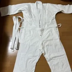 柔道着上下セット　帯付き　綿100%