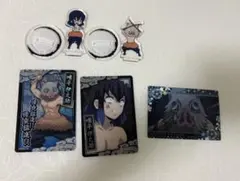 鬼滅の刃 嘴平伊之助 アクスタ、トレカ