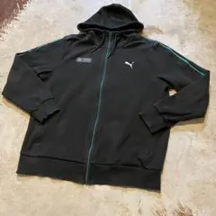 PUMA MERCEDES AMG トラックジャケット L 黒 中古 USED