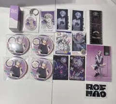 にじさんじ 不破湊 チェキ風カード 缶バッジ