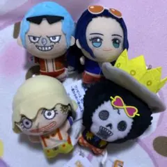 d*3様 ワンピース ゾロ サンジ チョッパー ウソップ たま型 ぬいぐるみ