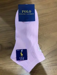 POLO RALPH LAUREN ピンクソックス 22~24cm