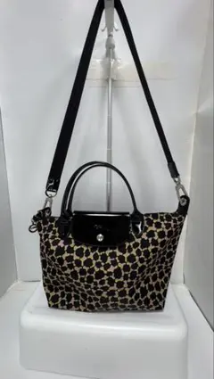 207 ロンシャン　ハニカムパターン 2wayハンドバッグ