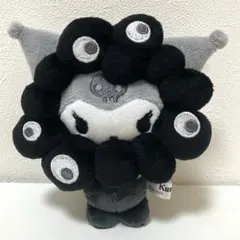 ミャクミャク なりきりぬいぐるみカラビナ付きブラック クロミ　BC 黒