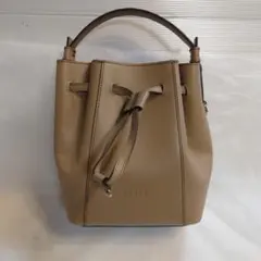 極美品 FURLA フルラ ミアステラ レザー 2WAY ハンドバッグ