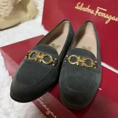 フェラガモ ガンチーニ ローファー 22.5cm 5C 美品