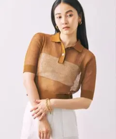 BABYLONE　シアーポロニットプルオーバーのサムネイル