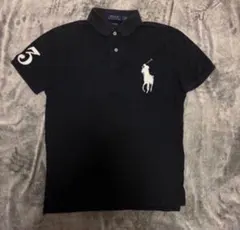 Ralph Lauren ビッグポニー 短丈 ポロシャツ y2k swag 黒 - メルカリ