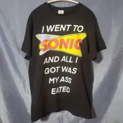【希少/限定】Sonic Drive-In パロディ ミーム Tシャツ 黒 L