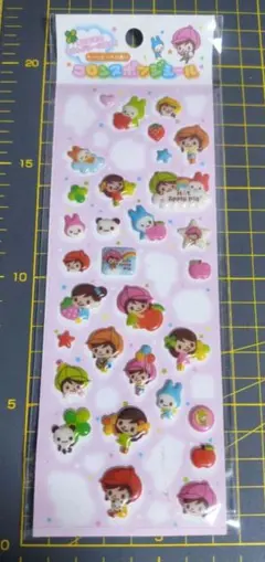 平成レトロ　平成女児　コロンスポンジシール　ぱんだ　うさぎ