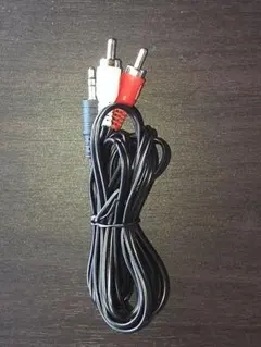 オーディオケーブル 3.5mmステレオミニプラグ - RCA