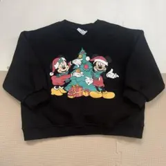 メファボリ　ミッキーミニー　クリスマス　トレーナー　100cm