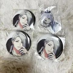 A3 雪白東 缶バッジ アクキー