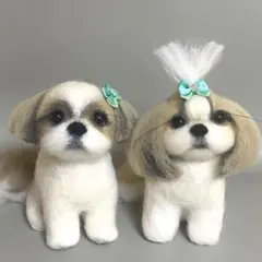 手のひらぬいぐるみ 仔犬 シュナウザー アーティストベア 海外作家様