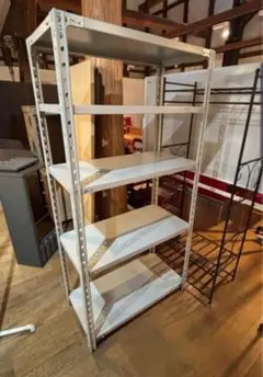 引き取り限定 まとめ買い 大歓迎 4段 スチールラック スチール棚 倉庫